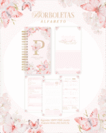 Alfabeto Borboletas - Agendas | Planners 2026 (Pamella) - Imagem 3