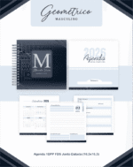 Geométrico Masculino - Agendas | Planners 2026 (Pamella) - Imagem 4