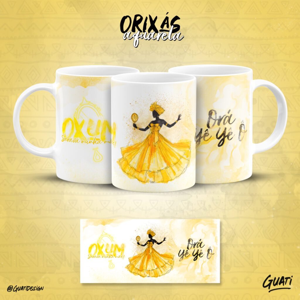 Orixás Aquarela – Canecas - Imagem 5