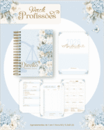 Profissões 2026: Floral Azul (Pamella) - Imagem 7