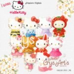 Kit Hello Kitty 1 - Encadernação (Crys Arts) - Imagem 6