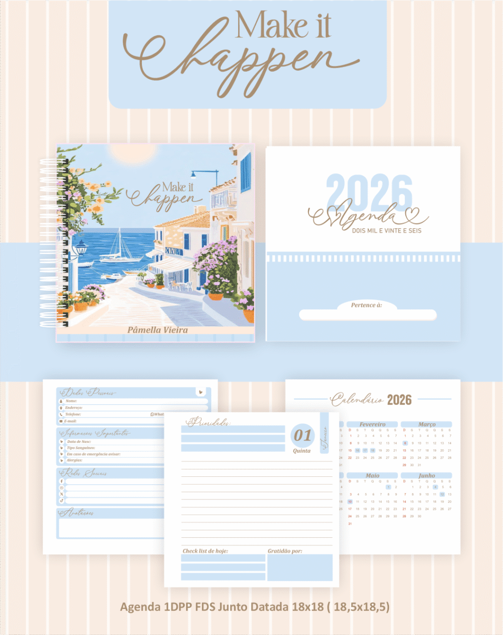 Make It Chappen - Agendas | Planners 2026 (Pamella) - Imagem 4