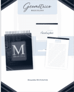 Geométrico Masculino - Agendas | Planners 2026 (Pamella) - Imagem 5