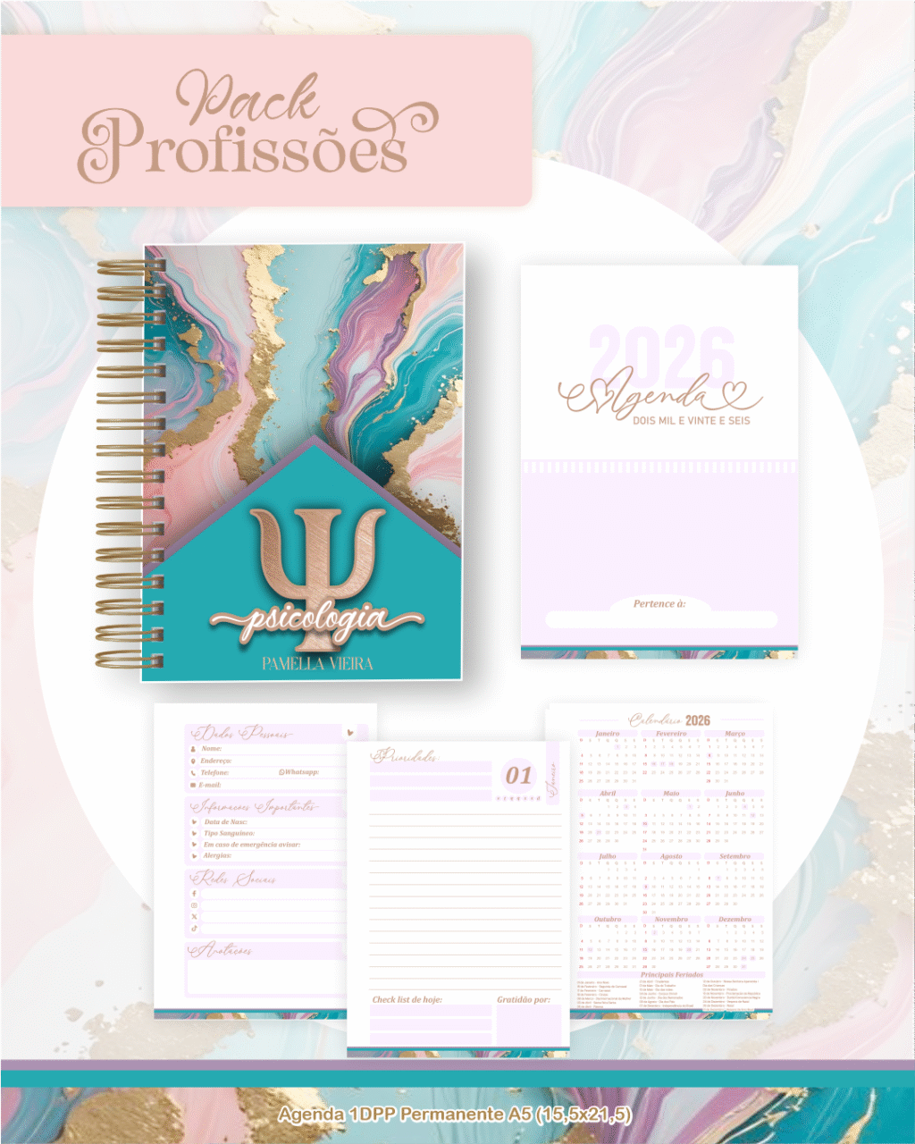 Profissões 2026: Luxo Azul Tiffany (Pamella) - Imagem 4