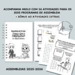 Kit Caderno Infantil Atividades Assembleias 2025 |2026 (Re Castori) - Imagem 3
