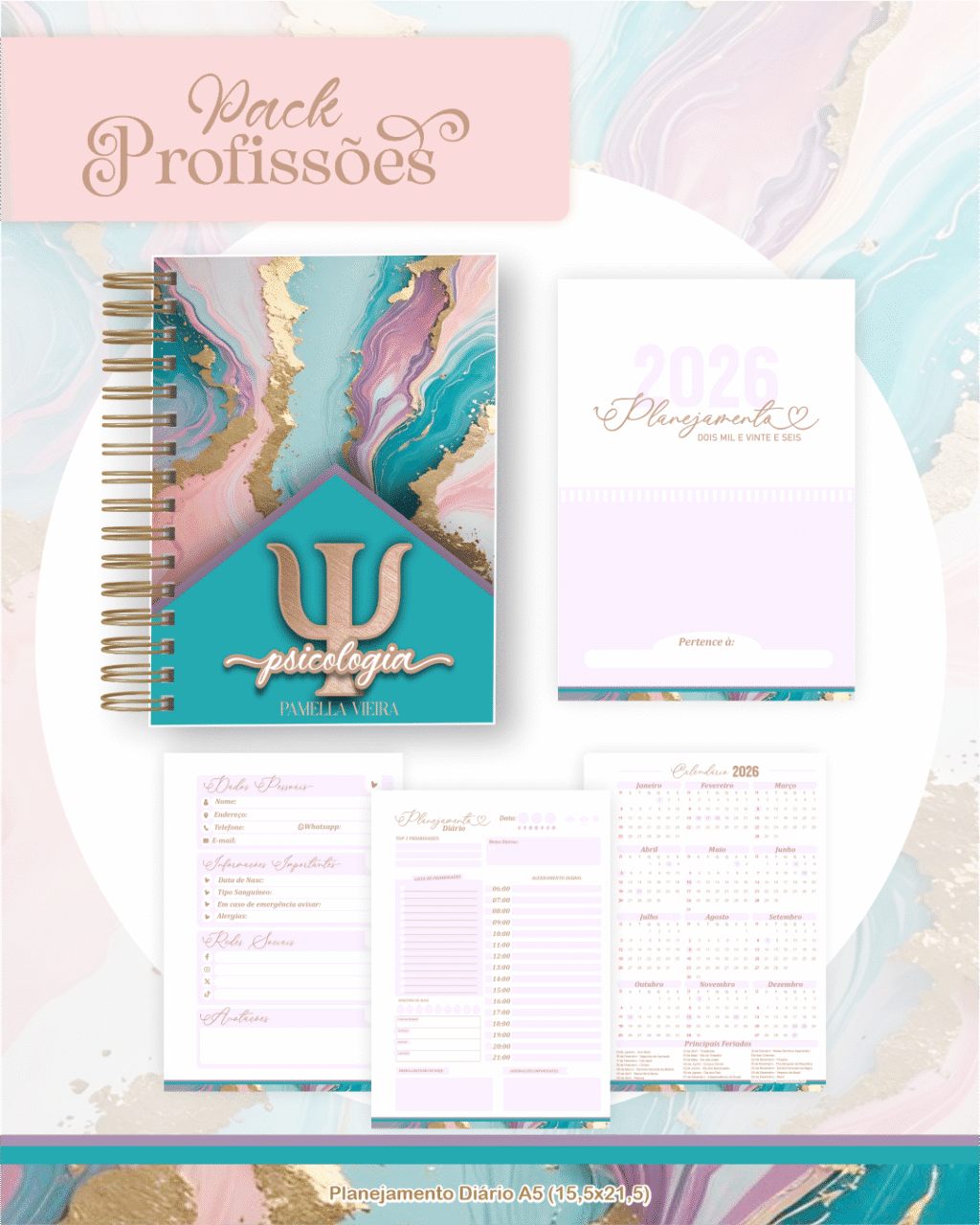 Profissões 2026: Luxo Azul Tiffany (Pamella) - Imagem 5