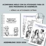 Kit Caderno Infantil Atividades Assembleias 2025 |2026 (Re Castori) - Imagem 2