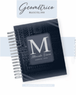 Geométrico Masculino - Agendas | Planners 2026 (Pamella)