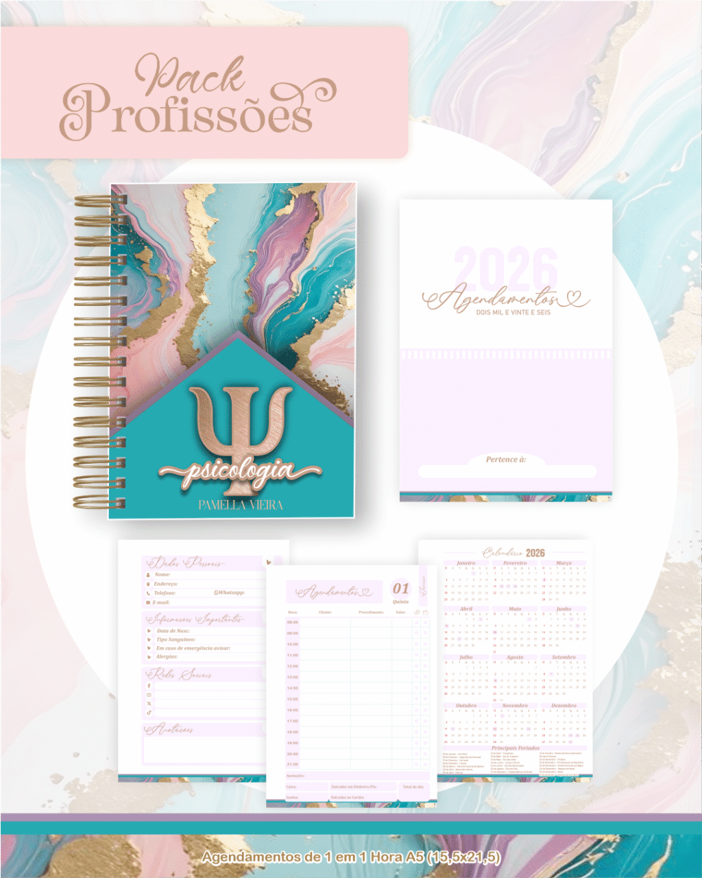 Profissões 2026: Luxo Azul Tiffany (Pamella) - Imagem 6