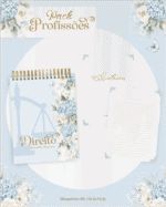 Profissões 2026: Floral Azul (Pamella) - Imagem 9