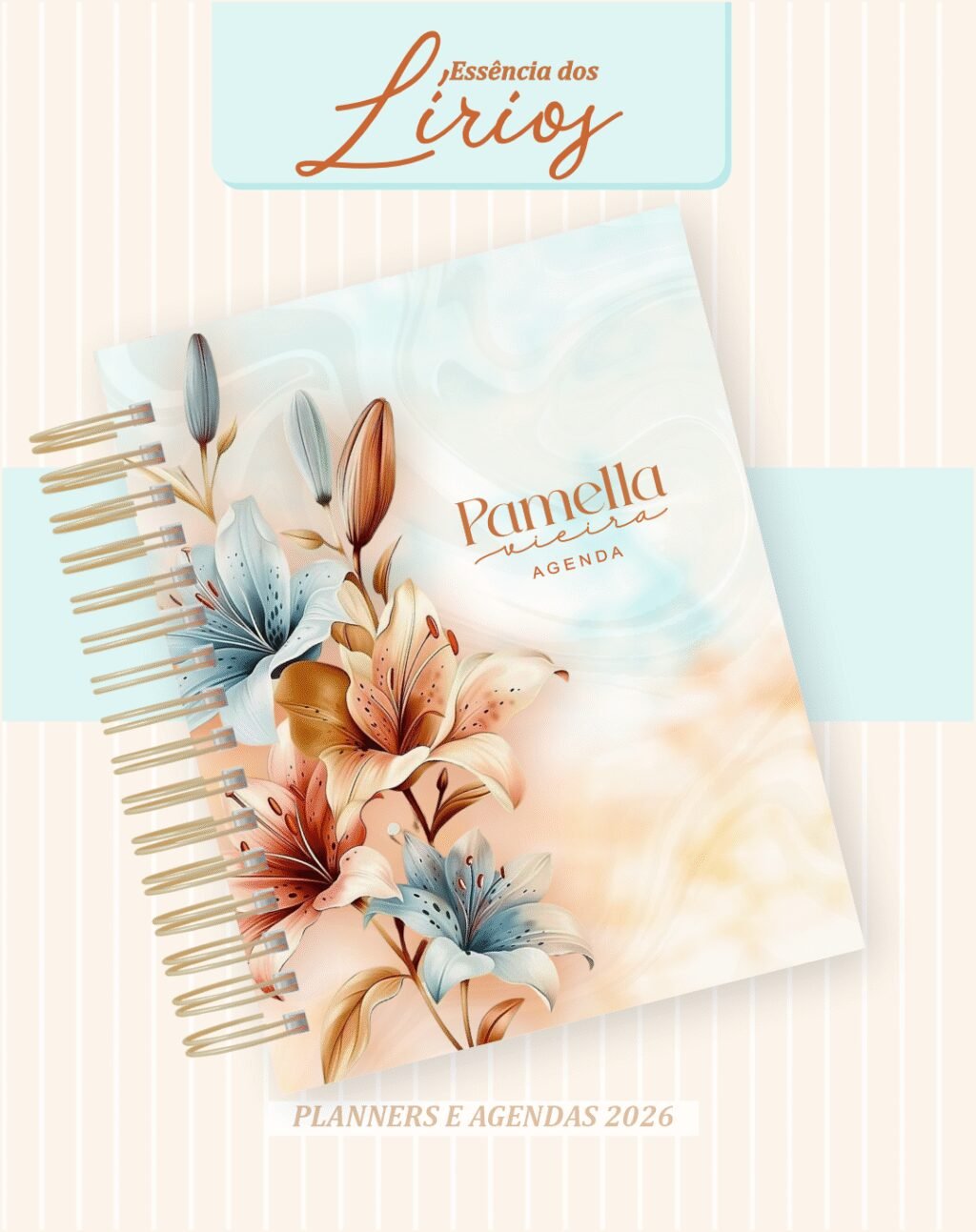 Essência dos Lírios - Agendas | Planners 2026 (Pamella) - Imagem 1