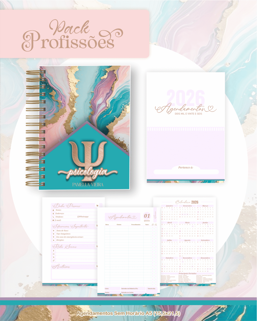 Profissões 2026: Luxo Azul Tiffany (Pamella) - Imagem 7