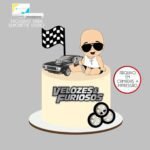 Velozes e Furiosos Toretto Baby - Topo de Bolo