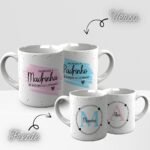 Convite Padrinhos Minimalista - Artes para Caneca - Imagem 2