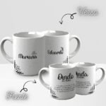 Convite Padrinhos Minimalista - Artes para Caneca - Imagem 5