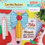 Cartão Baton Dia dos Professores