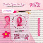 Cartão Xuxinha Laço Outubro Rosa