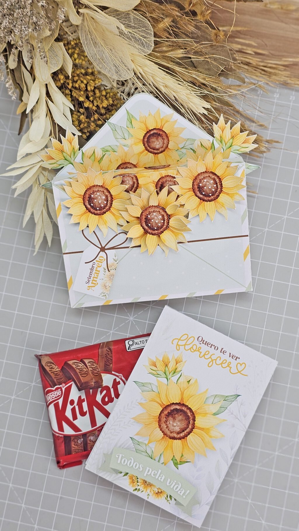 Cartinha para Kitkat - Setembro Amarelo - Imagem 2