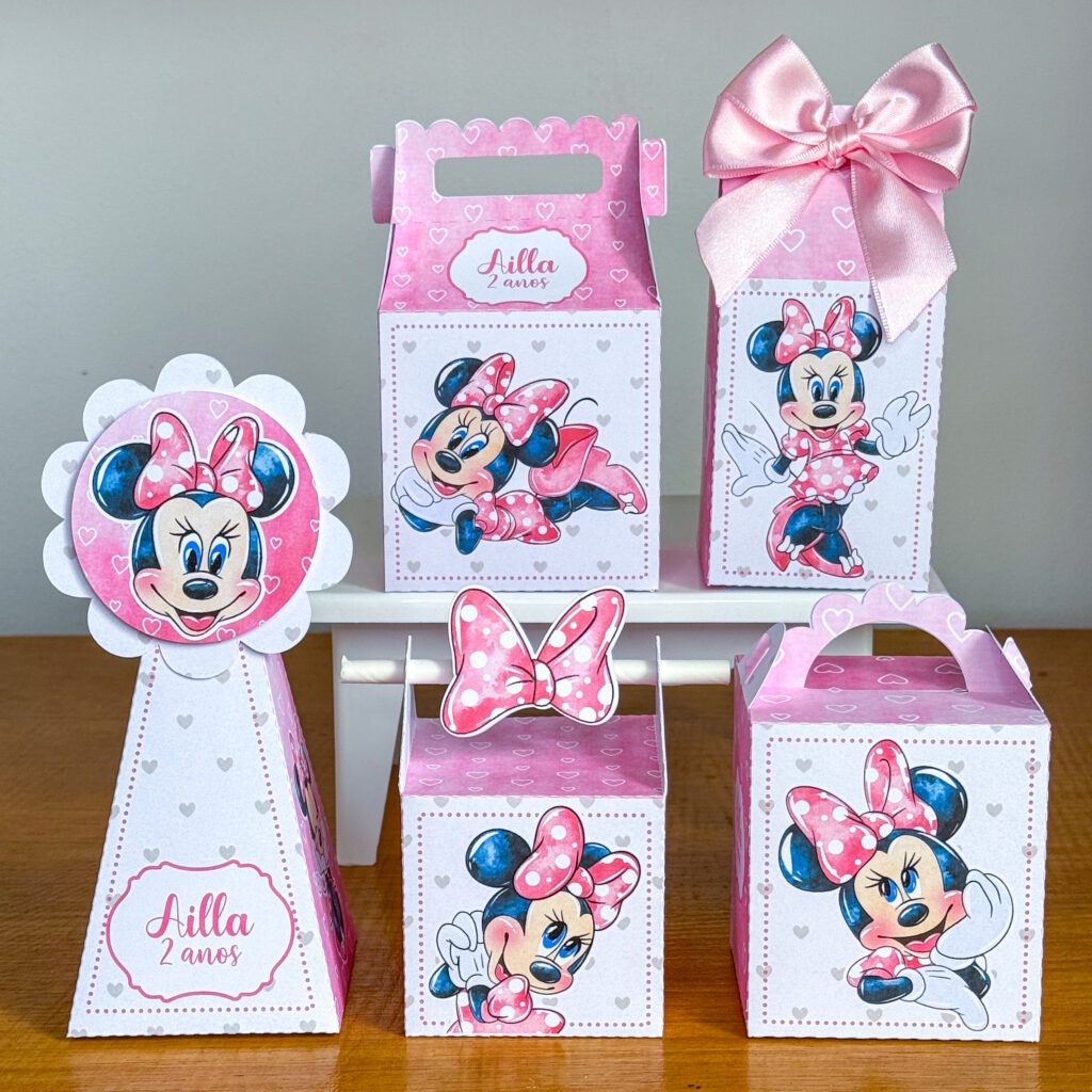Minnie Rosa - Kit Festa Pronta - Imagem 1