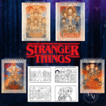 Stranger Things -  Livro Colorir
