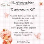 Kit Moranguinho - Encadernação (Crys Arts) - Imagem 2