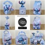 Stitch Chá de Bebê - Kit Festa Pronta