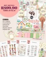 Tempo de Fé - Combo Ilustrações e Papéis (Tita)