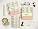 Kit Shabby Chic - Capas + Divisórias (Moldes da Lê)