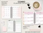 COMBO Planners Datados - Big | A5 | Slim + Capas e Divisórias