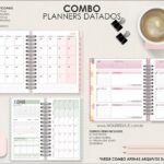COMBO Planners Datados - Big | A5 | Slim + Capas e Divisórias
