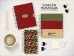 Kit Morangos - Capas + Divisórias (Moldes da Lê)