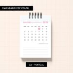 Calendário Pop Color 2026 (Trilha do Papel) - Imagem 9