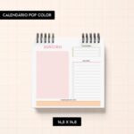 Calendário Pop Color 2026 (Trilha do Papel) - Imagem 3