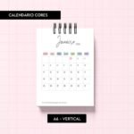 Calendário Cores 2026 (Trilha do Papel) - Imagem 4