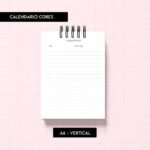 Calendário Cores 2026 (Trilha do Papel) - Imagem 5