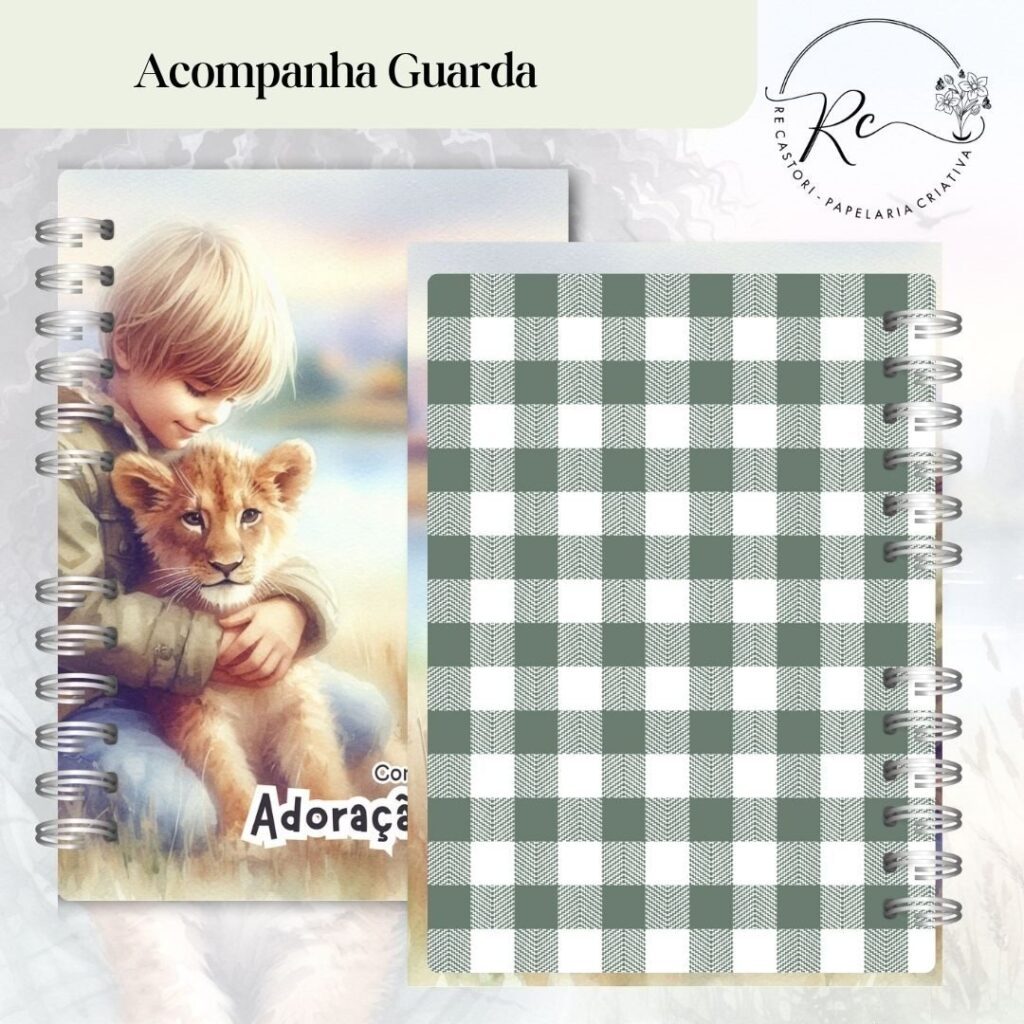 COMBO Capas Infantis para o Congresso Adoração Pura - Coleção Animais (Re Castori) - Imagem 6