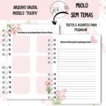 Caderno Assembleia de Circuito 2025/2026 – FLORAL ROSA S/TEMA (Re Castori) - Imagem 8
