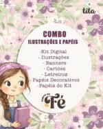 Tempo de Fé - Combo Ilustrações e Papéis (Tita) - Imagem 7