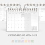 SUPER COMBO de Calendário de mesa 2026 (Nilmara) - Imagem 2