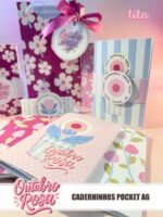 Outubro Rosa 2025 - Caderninho Pocket A6 (Tita) - Imagem 6