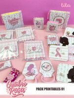 Outubro Rosa 2025 - Kit Printables 01 (Tita)