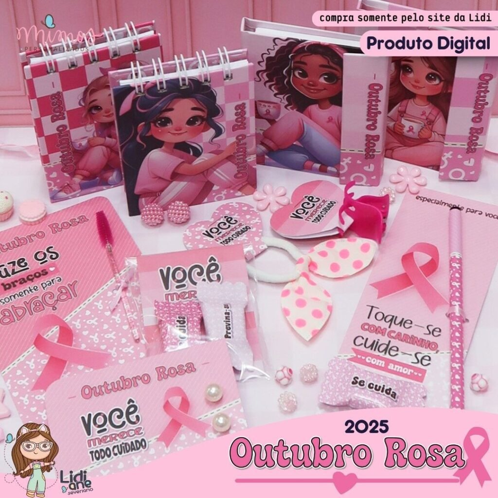 Coleção OUTUBRO ROSA (Mimos Personalizados) - Imagem 10
