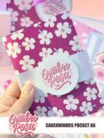 Outubro Rosa 2025 - Caderninho Pocket A6 (Tita) - Imagem 2