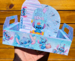 Caixa Cesta Stitch Aniversário - Imagem 3