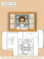 Livro de Colorir: Colorindo Santinhos e Arcanjos A5 (Carinas Paper) - Imagem 2