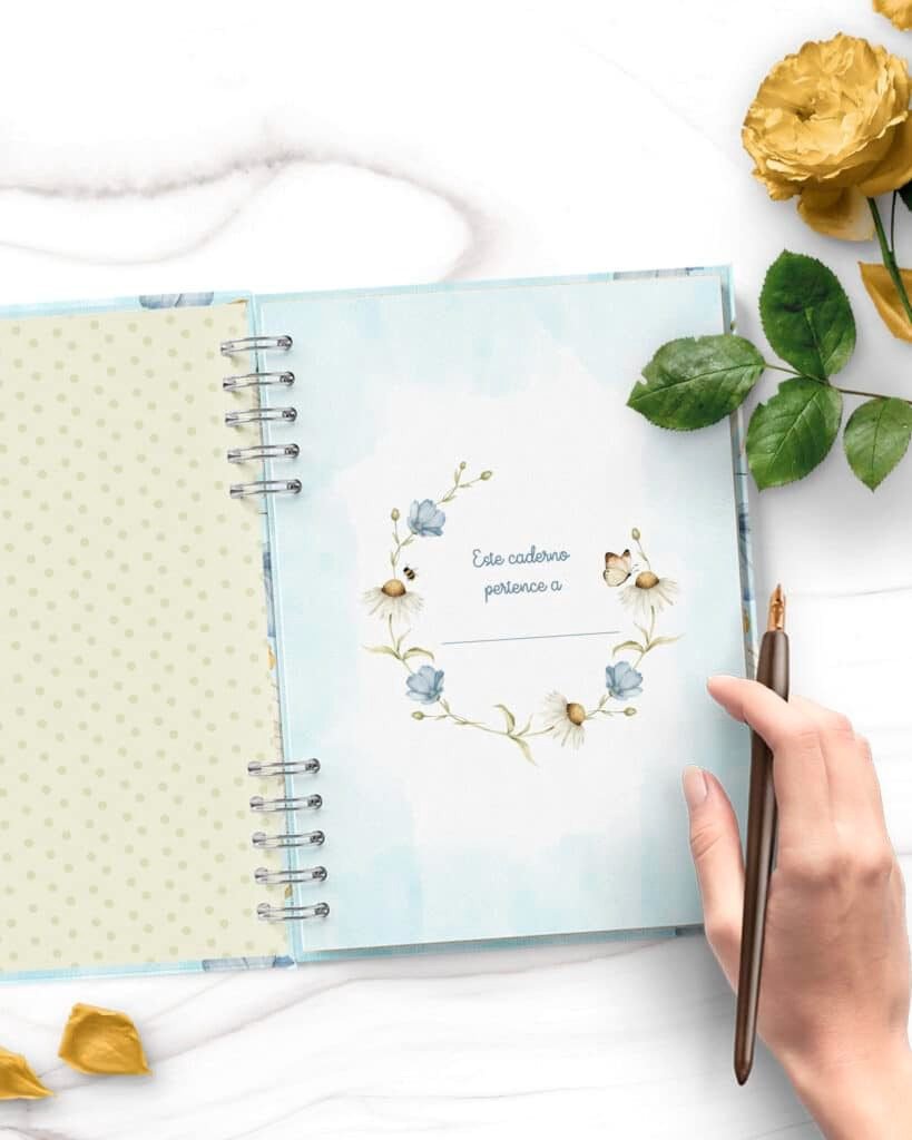 Caderno Pautado Flores do Campo (Bicho Papel) - Imagem 2