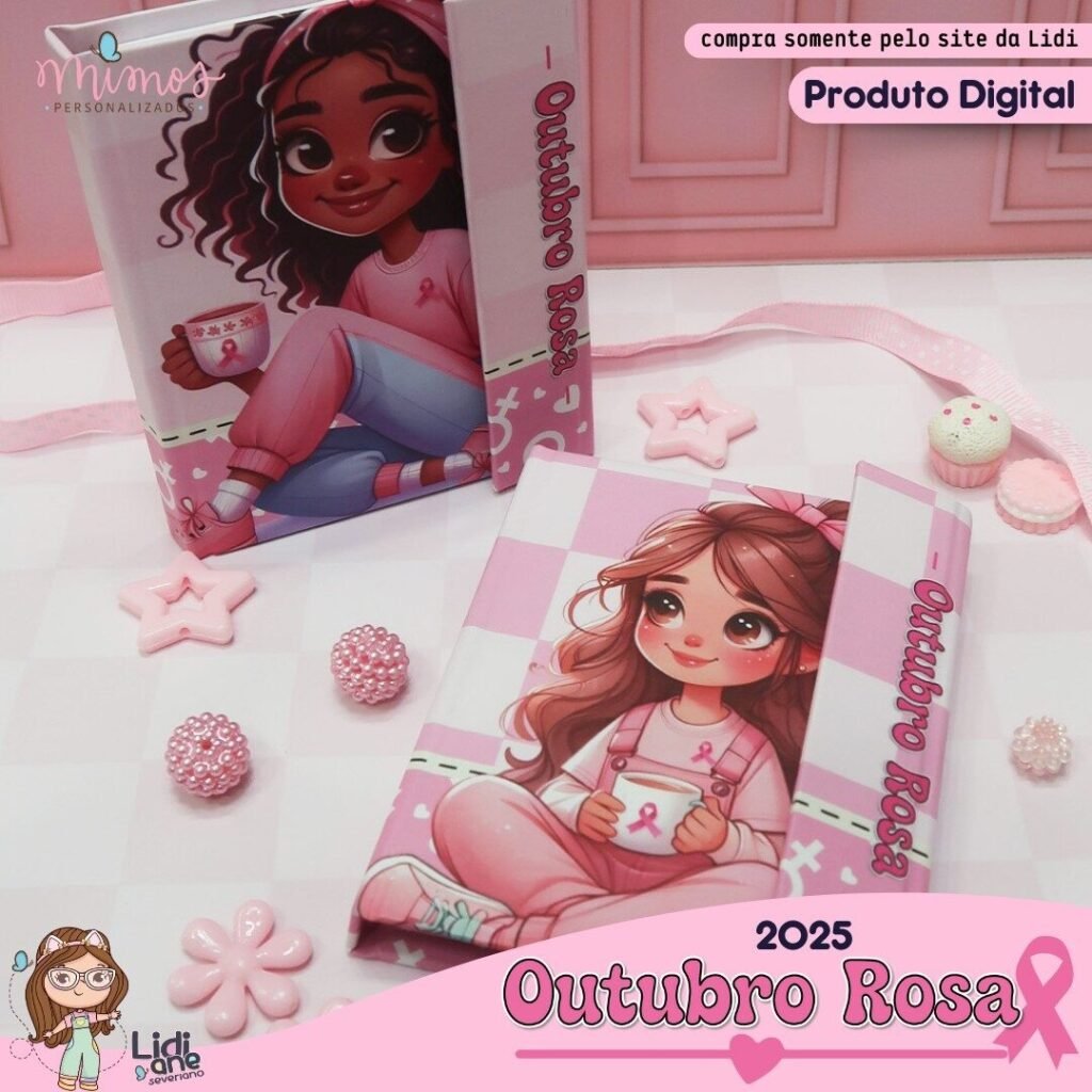 Coleção OUTUBRO ROSA (Mimos Personalizados) - Imagem 5