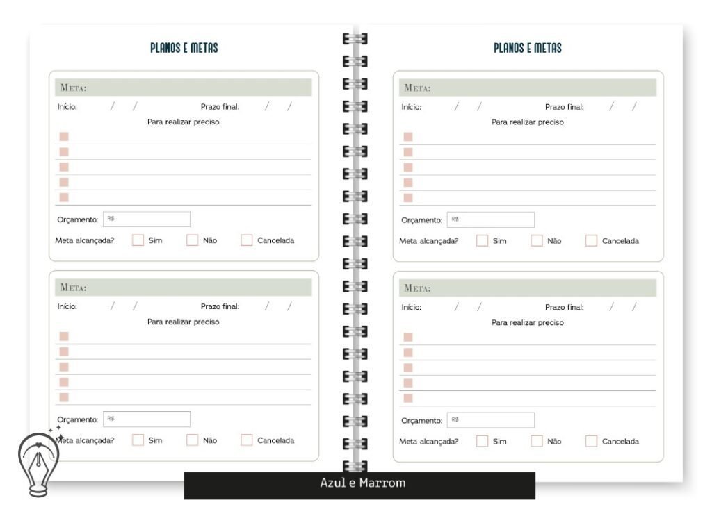 Miolo Planner Empreendedor(a) Permanente (Trilha do Papel) - Imagem 2
