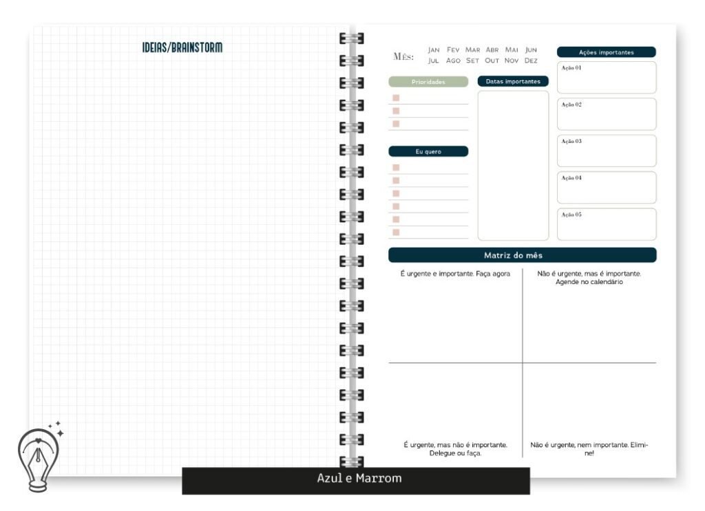 Miolo Planner Empreendedor(a) Permanente (Trilha do Papel) - Imagem 3