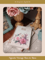 Capas Coleção Vintage Tons de Rosa (Perfeito Miolo) - Imagem 4
